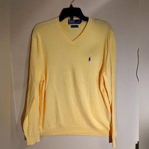 Polo Ralph Lauren V-neck Sweater Yellow
